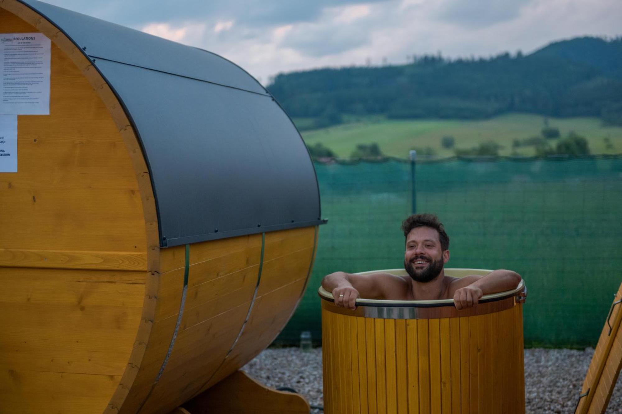 Rajska Polana Domki Premium ,Na Odludziu Z Prywatna Balia Z Jacuzzi I Sauna ,Cisza,Rowery Elektryczne,Gory,Astroprzygoda,- Adrspach, Skalne Miasto, Zamek Ksiaz,Andrzejowka,Karpacz, Sniezka,Janskie Laznie,Pec Mieroszow Ngoại thất bức ảnh