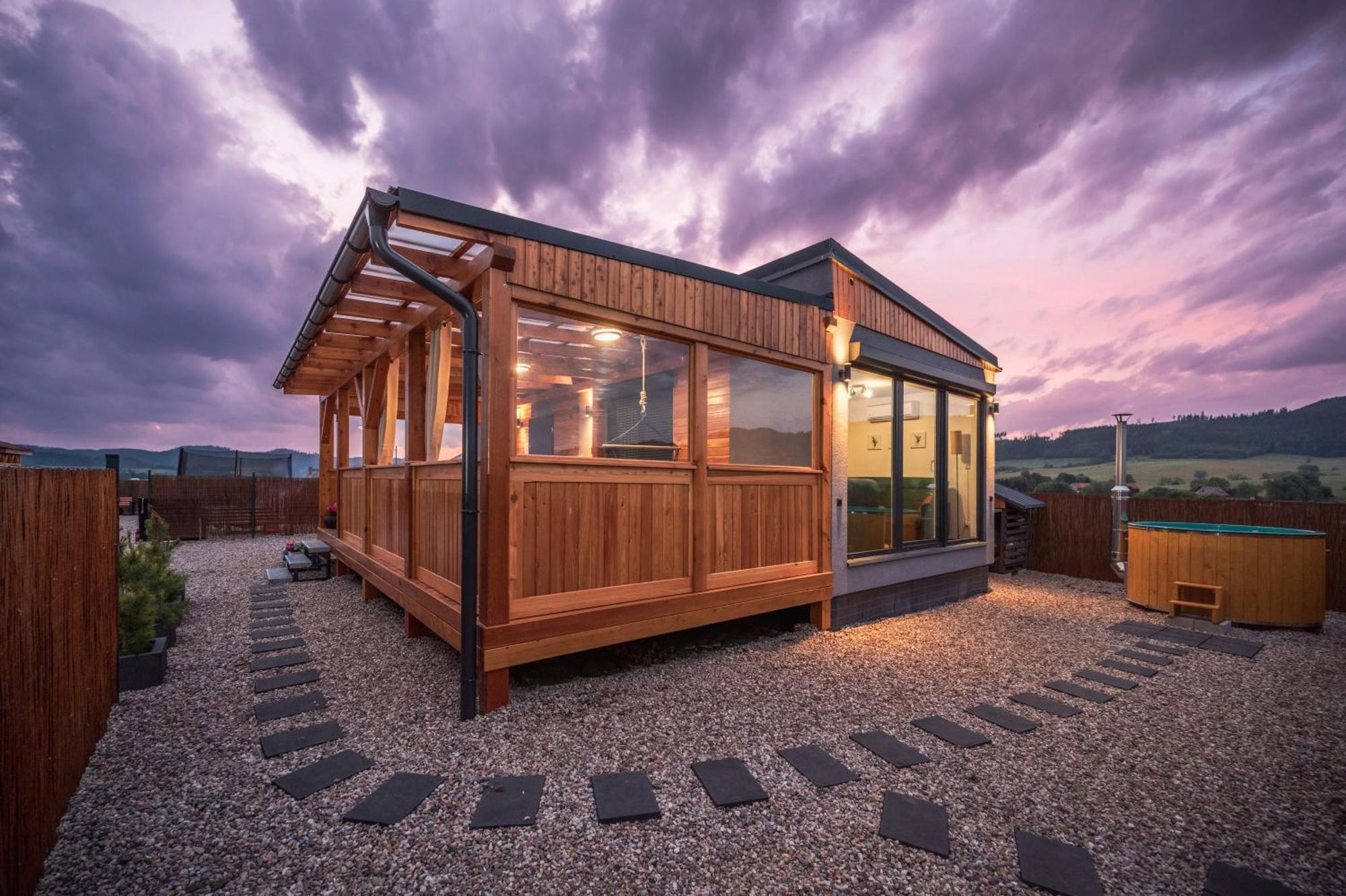 Rajska Polana Domki Premium ,Na Odludziu Z Prywatna Balia Z Jacuzzi I Sauna ,Cisza,Rowery Elektryczne,Gory,Astroprzygoda,- Adrspach, Skalne Miasto, Zamek Ksiaz,Andrzejowka,Karpacz, Sniezka,Janskie Laznie,Pec Mieroszow Ngoại thất bức ảnh